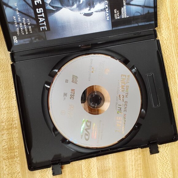 Enemy of the State 1998 DVD Tony Scott Will Smith Gene Hackman Lisa Bonet 90s - Picture 5 of 5